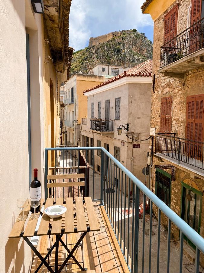 Μπαλκόνι Appartement Nauplion Buitenkant foto